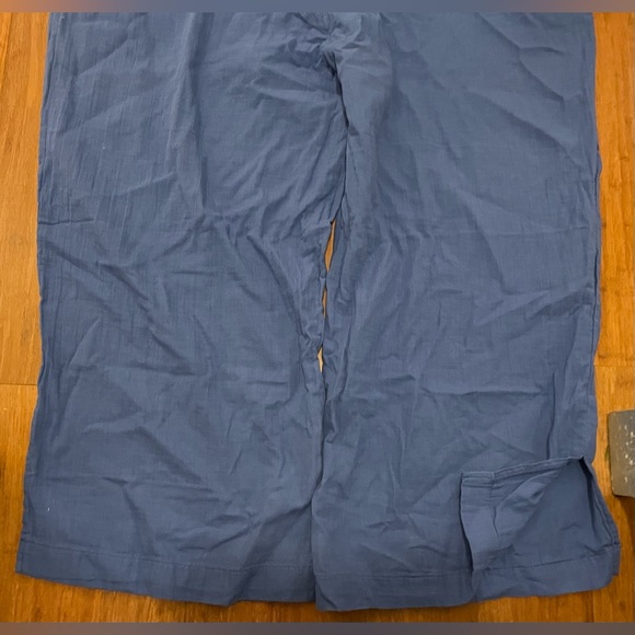 Old Navy Pants NWT Womens High-Waisted Crinkle Gauze Super Wide-Leg 4XL Beach - Picture 12 of 14